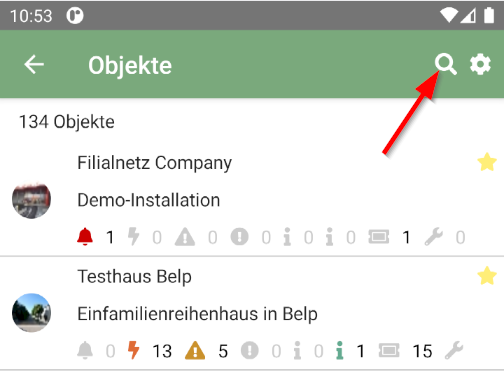 EDL-App_Objekte_Suchen