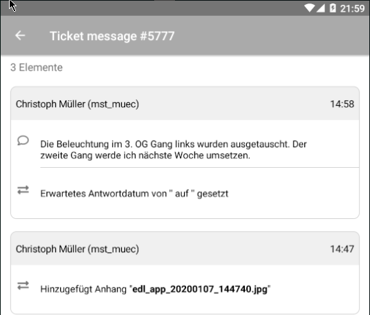 EDL-App_Ticket_Antwortliste