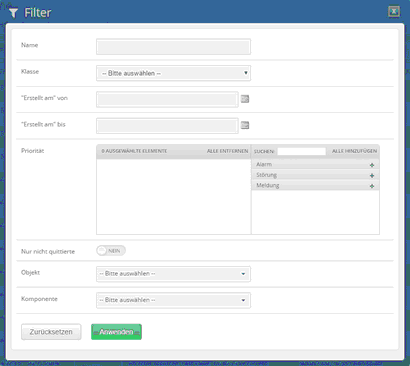 FilterAlarm