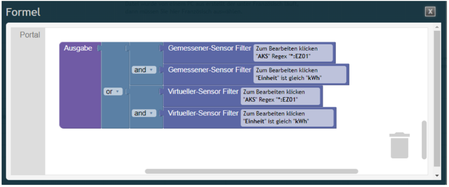 Period. Bericht beispielformel