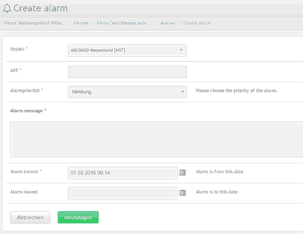 Alarm Hand