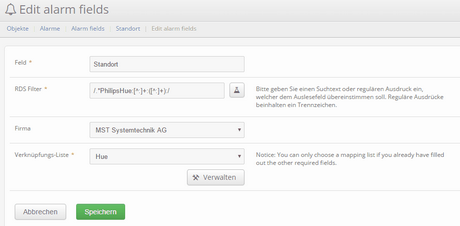Alarmtext AKS Screen2