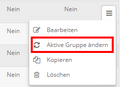 Benachrichtigungsregeln Umstellung Bereitschaftsdienst