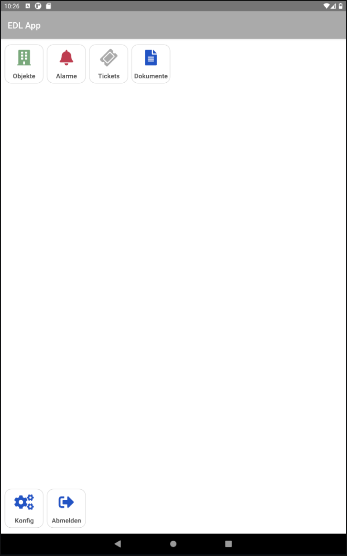 EDL-App_Hauptmenü