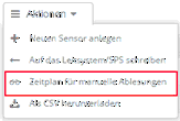 Handablesung_Menu Zeitplan