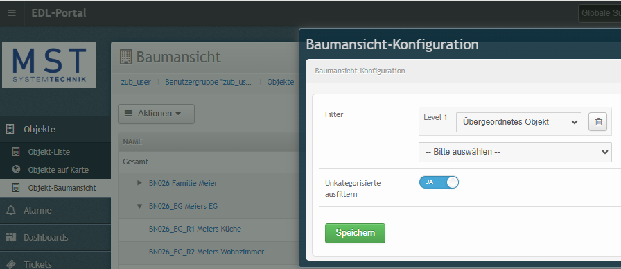 Object-Baumansicht