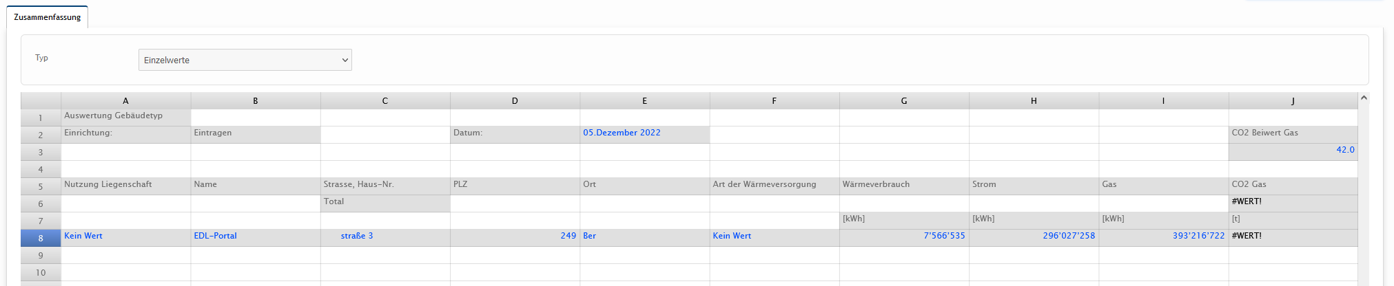 im Edit Modus