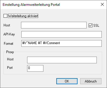 ProMoS_Alarmmanager_Einstellung_Fernalarmierung