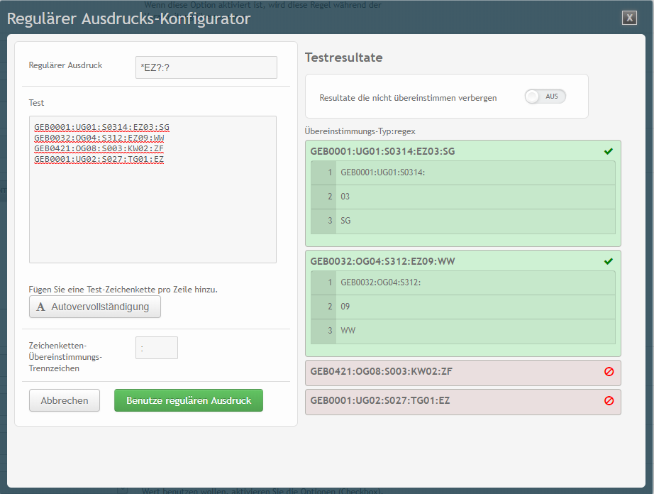regex