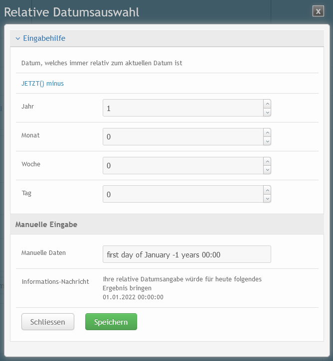 Reports.Diagramm.relativeZeiteingabe