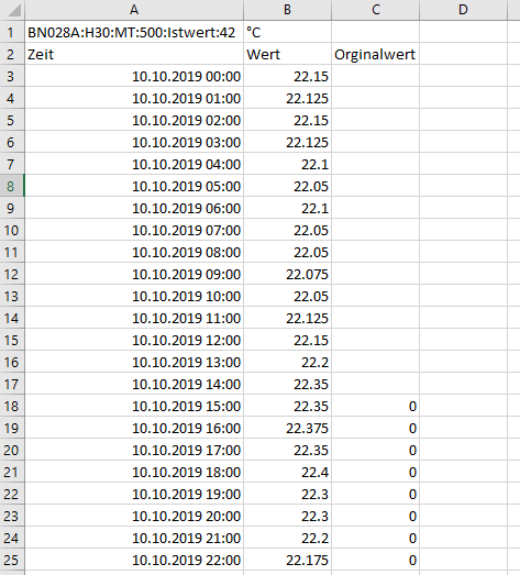 Sensordaten-CSV