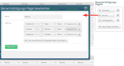 Ticket-Konfig-Regeln